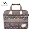 Túi Chống Sốc Macbook Laptop Thổ Cẩm CanvasArtisan 2019